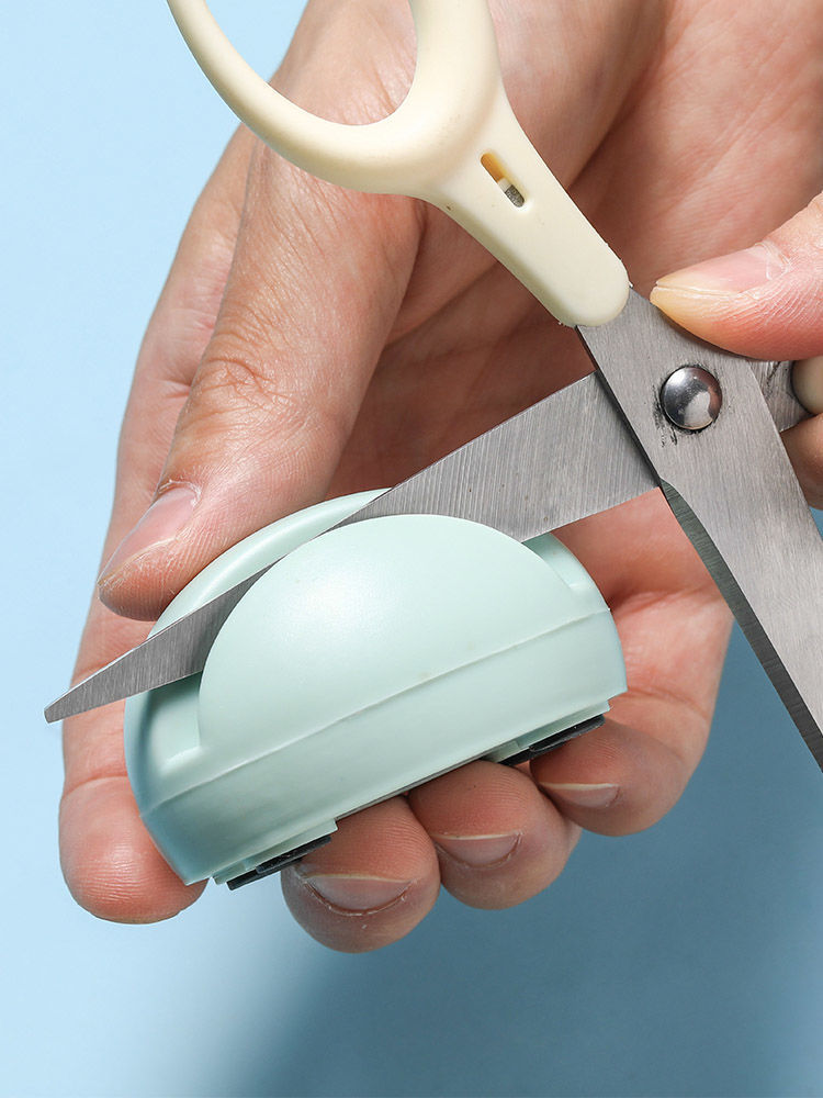 Cartoon creative whetstone, mini frog, manual knife sharpening wonder, home kitchen white corundum knife sharpening stand pic 18