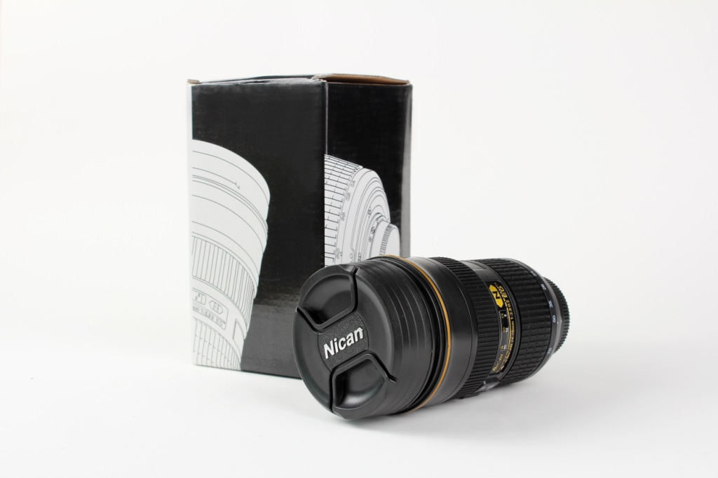 Simulated Nican telescopic lens cup, single-lens reflex camera water cup, food-grade material, portable and personalized water cup pic 8