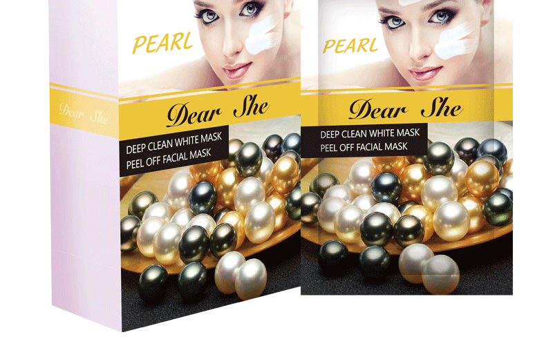 Dear She Pearl Cleansing Mud Mask Blackhead Removal Deep Hydrating Moisturizing Mask for Men and Women pic 19