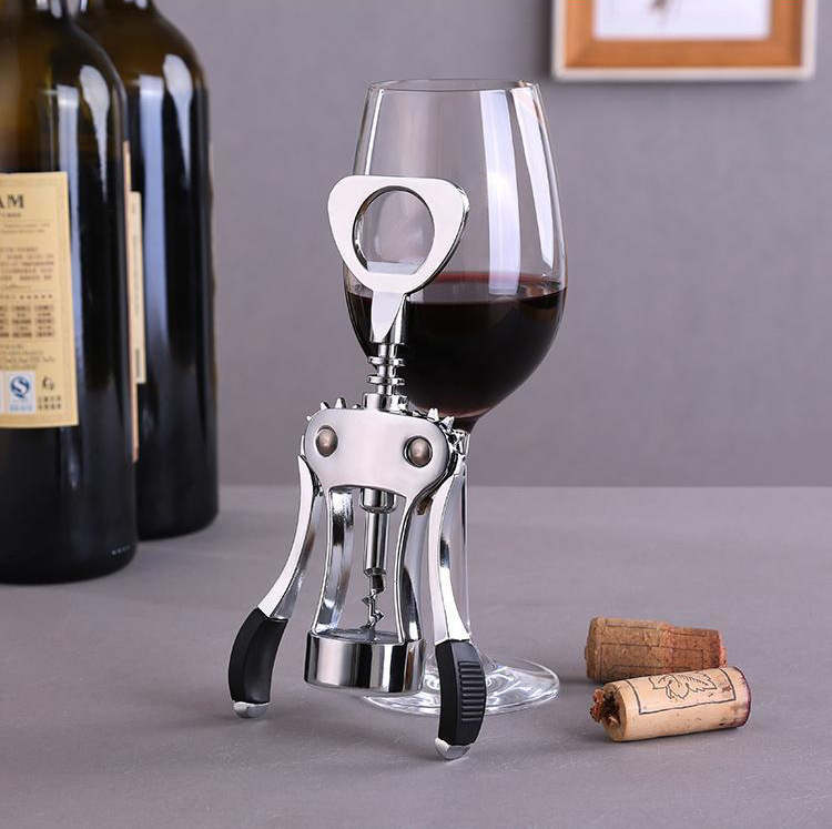 A multi-functional household wine opener, stainless steel wine and beer bottle screwdriver, and a wine opener pic 10