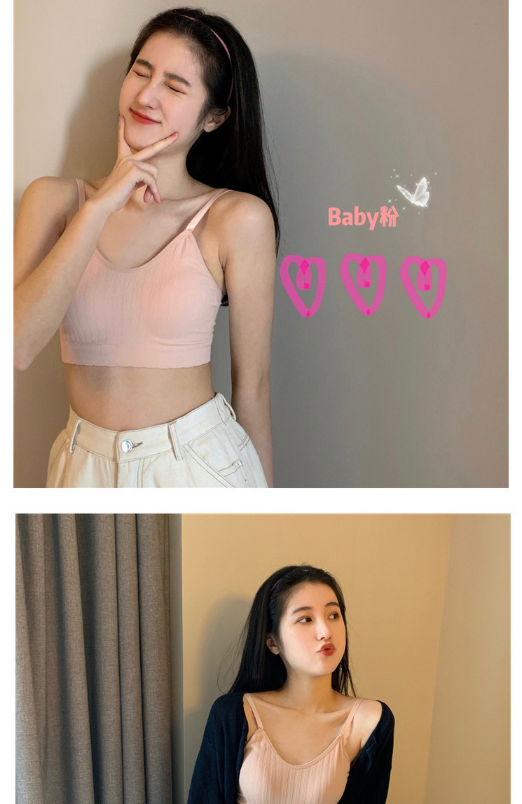 Wholesale of threaded, rims, one-piece converging, fixed cup underwear for girls, beautiful back, chest wrap and base layer sports vests pic 11