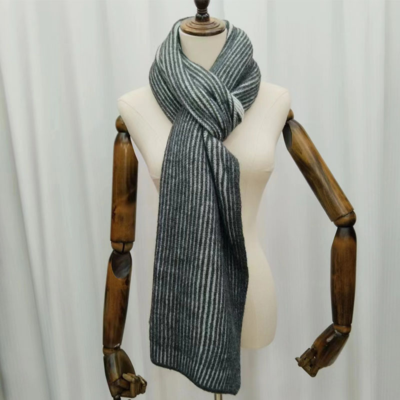 围巾女冬季韩版百搭学生日系纯色针织加厚ins潮流行详情5