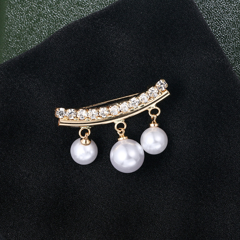 胸针 新款韩版时尚胸花 蝴蝶结别针 防走光领针女 服饰配饰品批发详情8