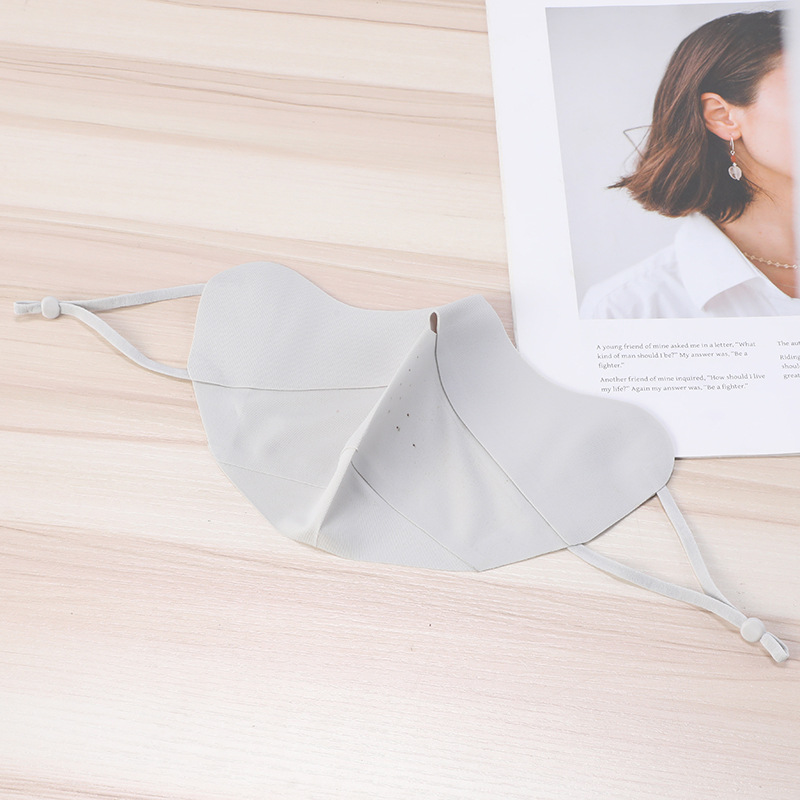 多色无痕防晒口罩夏季透气薄版立体面罩修容显脸小冰丝女防晒面罩详情10