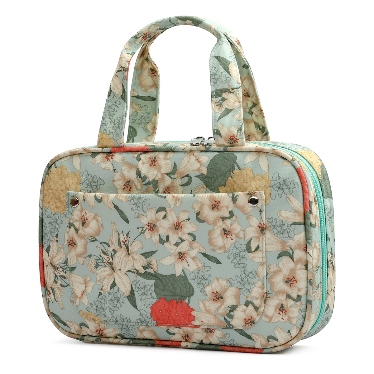 户外旅行用品收纳洗漱包 便携式多功能防水干湿分离收纳包化妆包详情2