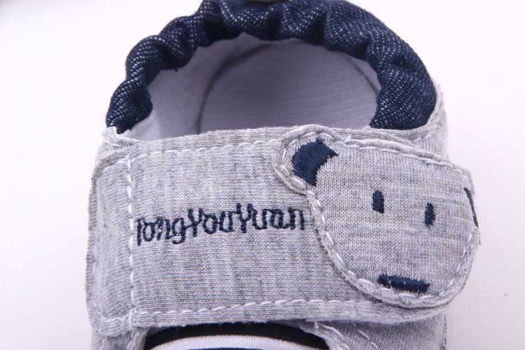 New Little Bear Head big Velcro rubber sole baby outdoor walking shoes 1640 pic 10