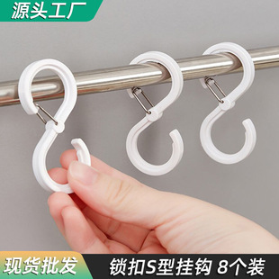 Wholesale of seamless hooks, strong adhesive hooks, transparent non-drilling adhesive hooks, household waterproof self-adhesive small door hooks pic 7