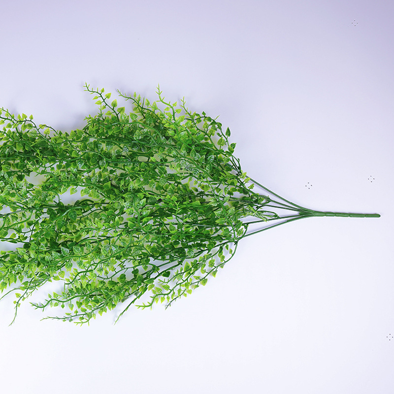 Artificial plants: Million heart vine, wall-hung green ivy, weeping willow, plant wall accessories, vines, artificial flowers, ceiling decoration, plastic leaves pic 18