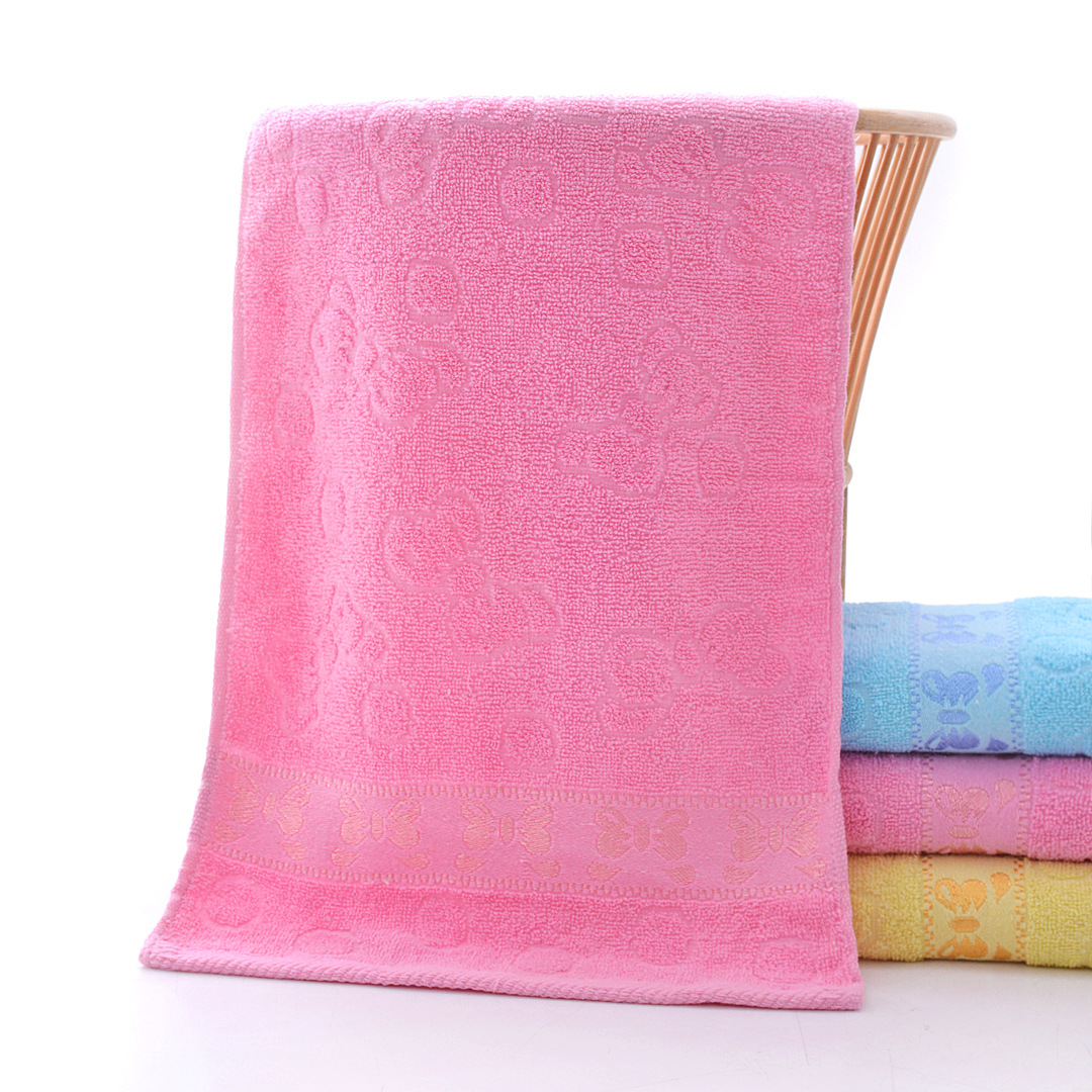 Factory wholesale pure cotton thickened checkered towels, absorbent household daily face towels, gift customization logo pic 45