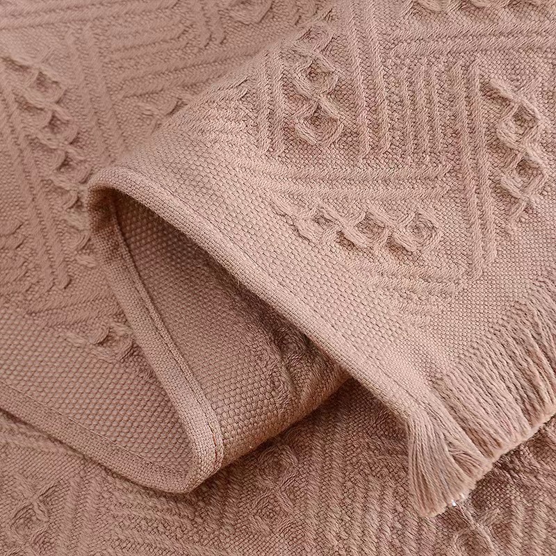 At dusk and dawn, elegant tassels, adult household facial cleansing towels, wedding souvenirs, wedding return gifts pic 3