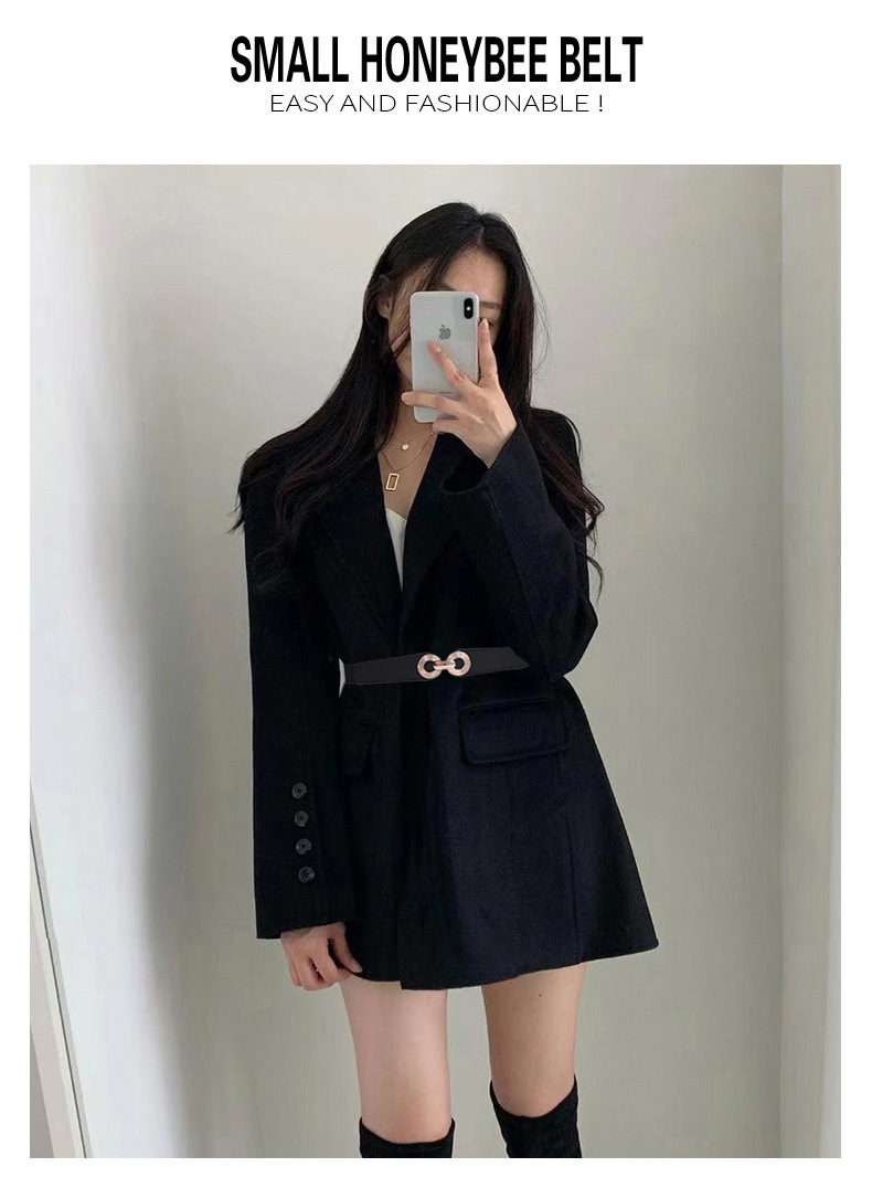 正方扣头窄款腰带女装饰配裙子腰封松紧弹力细皮带百搭简单裤带夏详情12