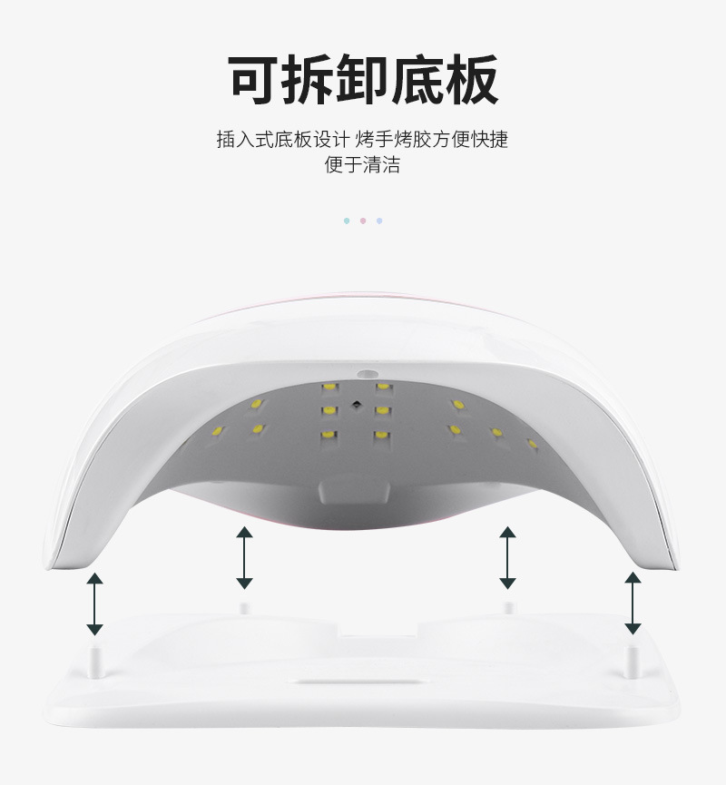 Nail art light therapy machine 120W cross-border nail art machine baking lamp led light therapy lamp uv nail lamp shanilak pic 6