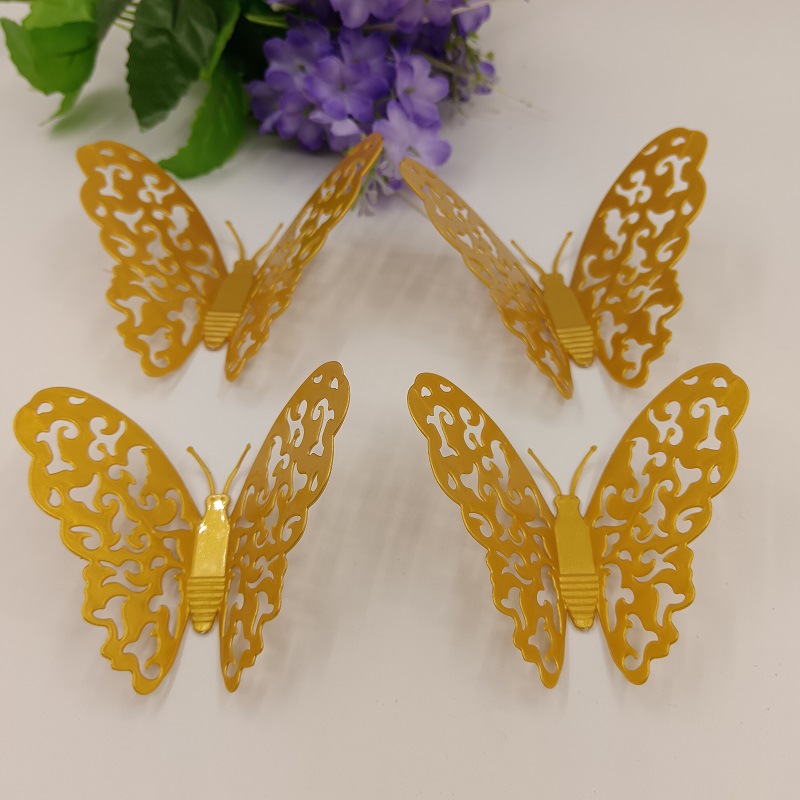 厂家直销3D立体镂空蝴蝶夜光蝴蝶炫彩蝴蝶渐变色蝴蝶详情20