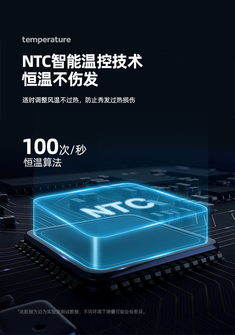 泊为  酒店宾馆专用折叠电吹风家用大功率民宿吹风机卫生间吹风筒详情9