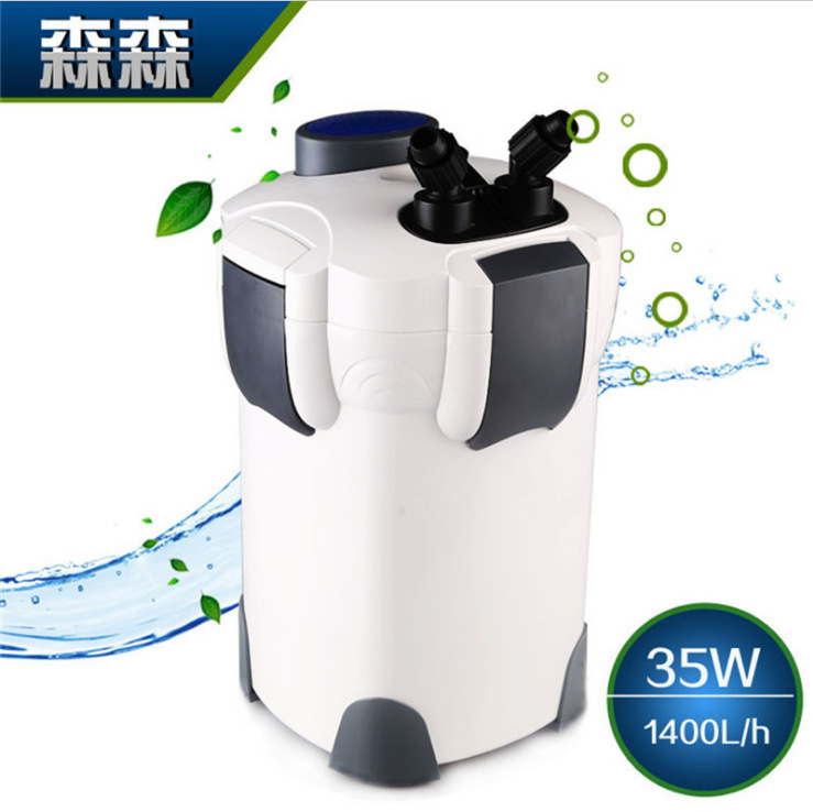 Aquarium external variable frequency filter bucket, aquarium external equipment with sterilization tank, external filter hw-3000/5000 pic 4
