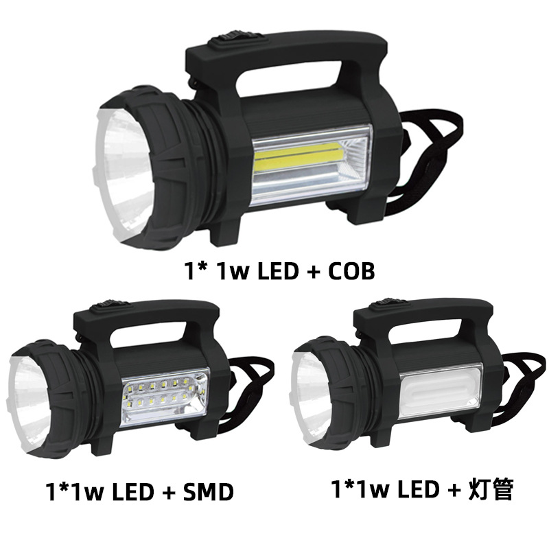 High-intensity LED searchlights, outdoor emergency camping portable lights, household work rechargeable flashlights, factory wholesale pic 7