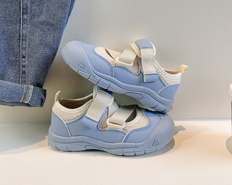 儿童运动凉鞋2024夏季新款男童鞋子女童包头防滑软底沙滩鞋休闲鞋详情7