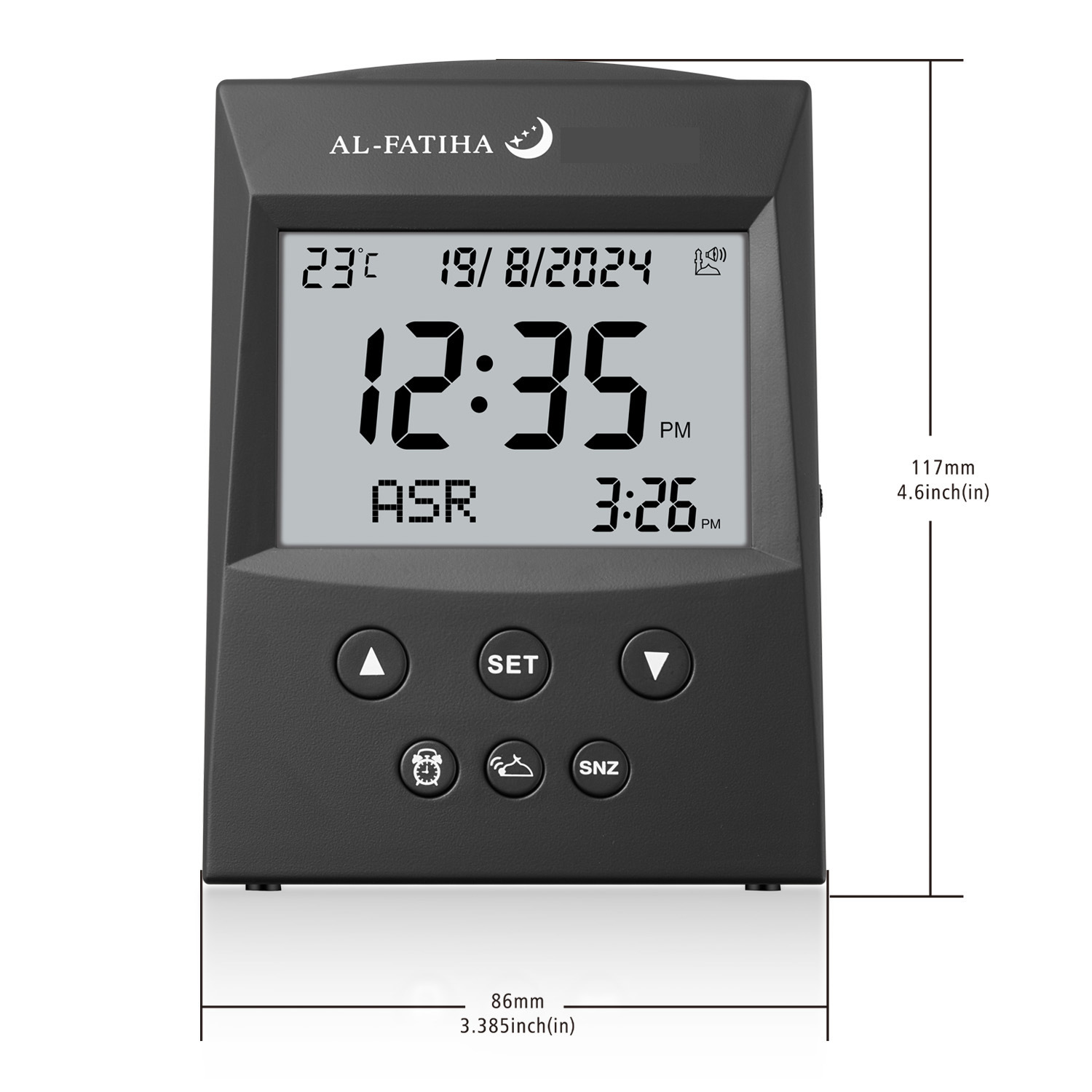 Wholesale of Brand 103 desktop usb/ Battery dual-purpose electronic alarm clock from manufacturer pic 4