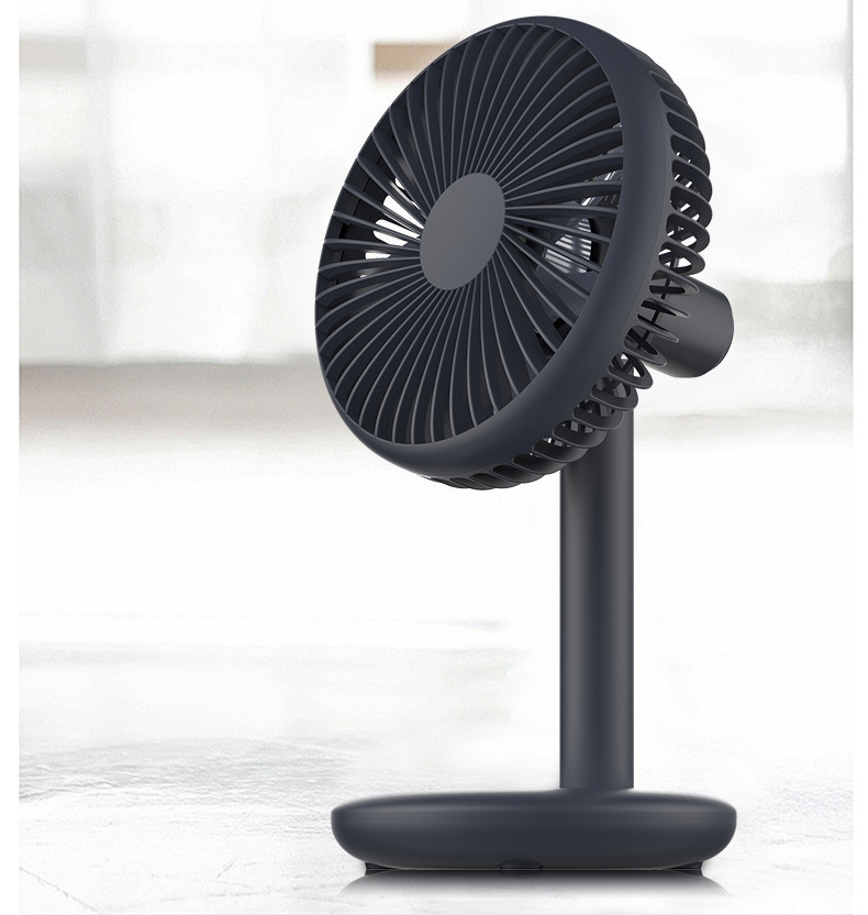Desktop fan, USB charging, mini four-speed adjustable, small fan, silent, strong wind force, small electric fan for the office pic 28