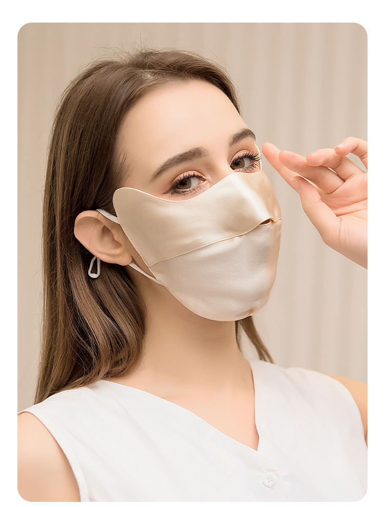 真丝口罩女防紫外线透气防晒面罩桑蚕丝脸罩护眼角全脸防护夏遮阳详情25