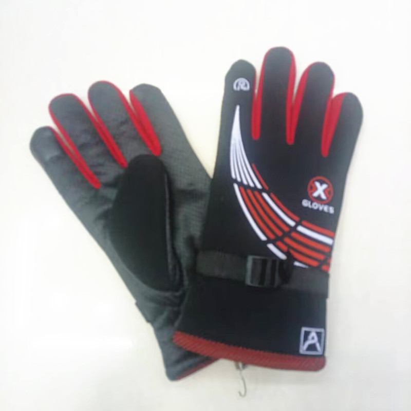 New cross-border men's warm touch outdoor skiing motorcycle riding cold-proof gloves with fleece and thickened texture for sports hands pic 12