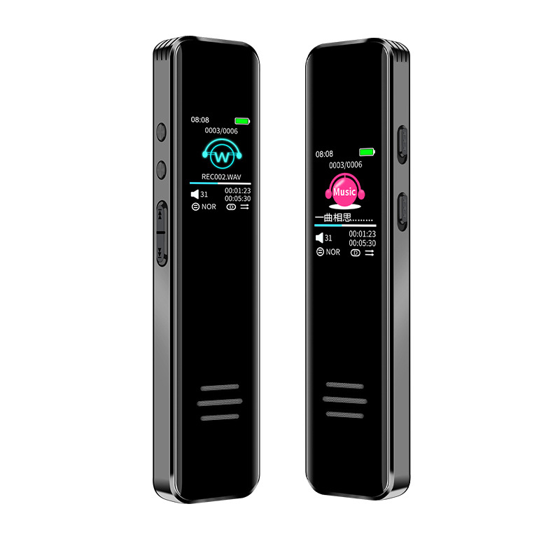 5D mirror eye-protecting color screen digital voice recorder 3072KBPS MP3 player pic 15
