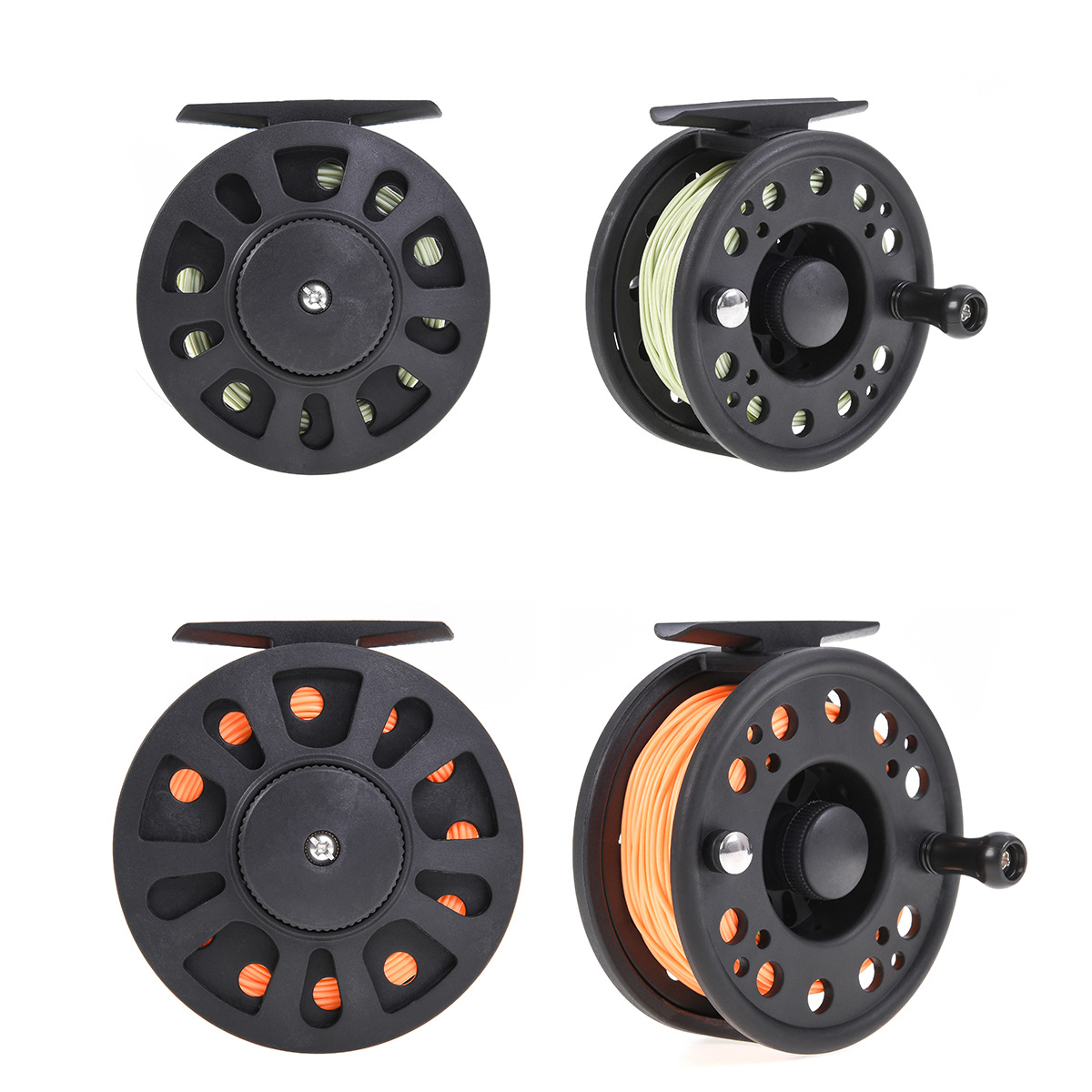27914-T [GLA Flyfishing Reel with Line (including Flyfishing backup line, main line and sub-line] Flyfishing Set of Fishing gear pic 3