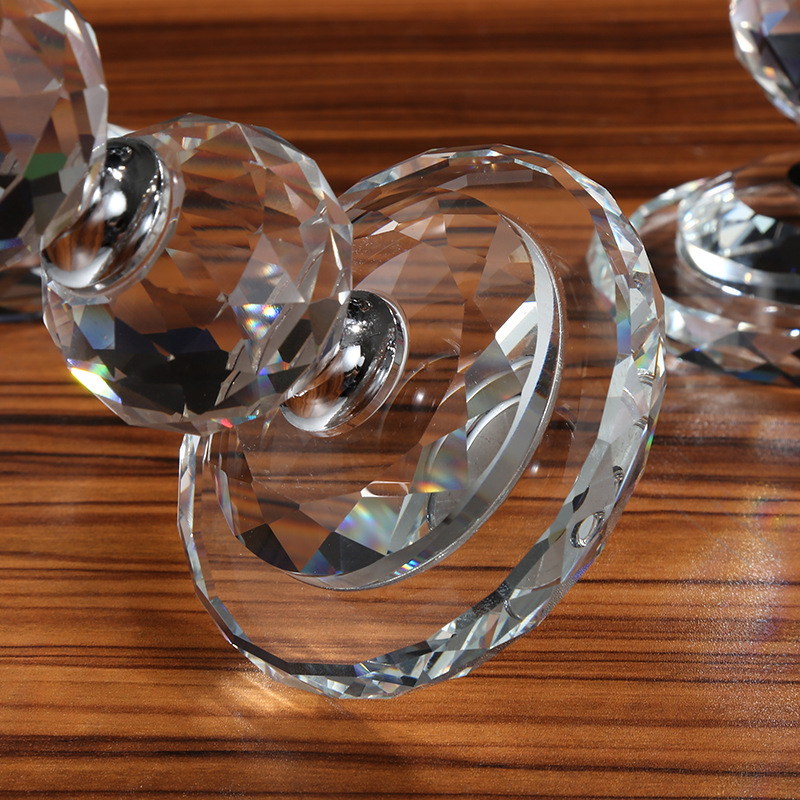 厂家直销现代简约水晶烛台浪漫烛光晚餐婚庆节日餐桌工艺品摆件详情8