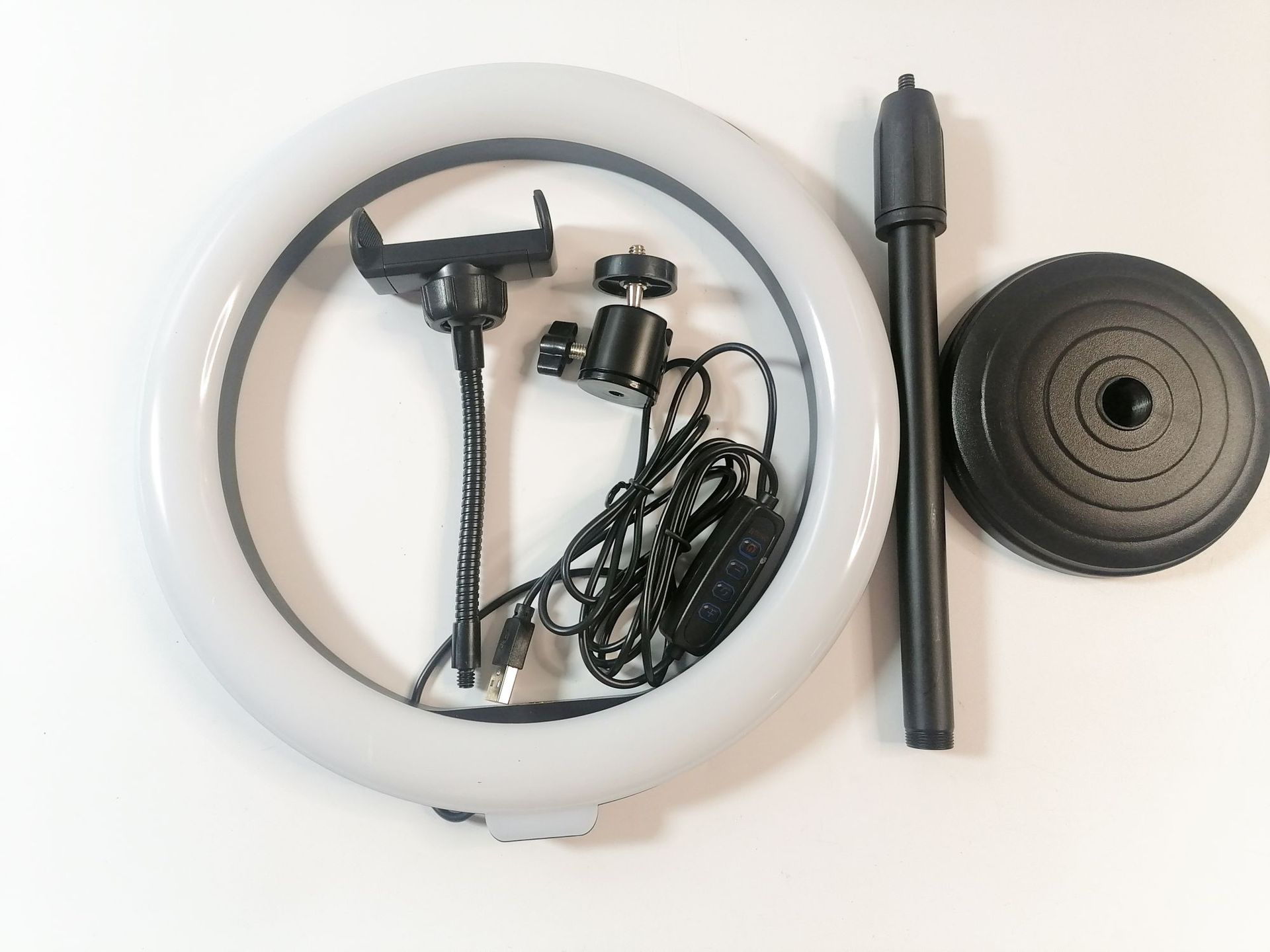 直播补光灯套装10寸ringlight主播自拍美颜补光灯LED环形灯详情1