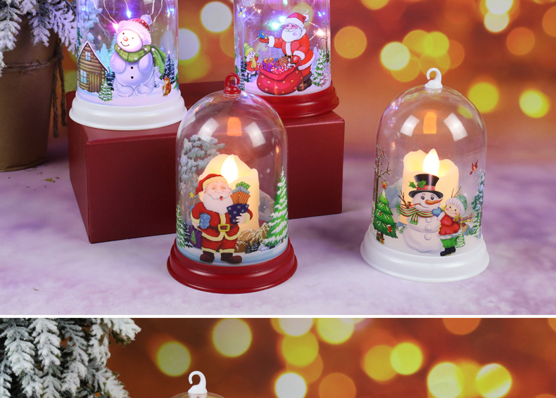 New Christmas decorative items: LED lights for the elderly, snowmen, night lights, pendants, and creative Christmas gifts pic 12