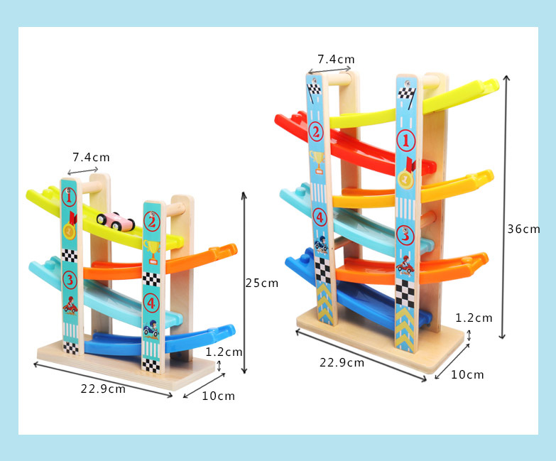 儿童轨道趣味滑翔车玩具宝宝益智男女孩小汽车套装组合1-2-3-4岁详情13