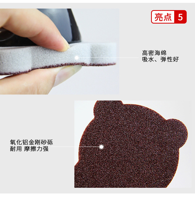 Little Hippopotamus diamond sand sponge cleaner with handle for kitchen use to remove dust from the bottom of POTS and clean the pot brush pic 16