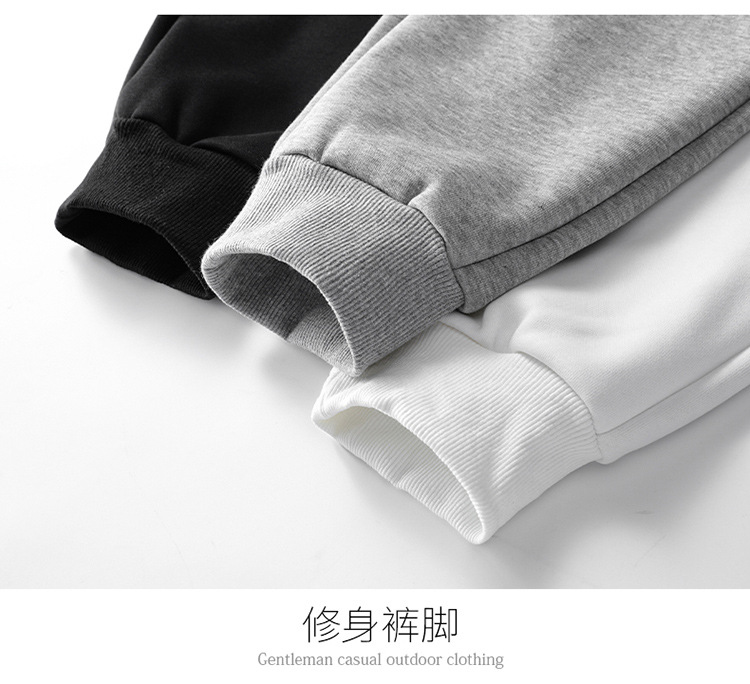 束脚运动裤男潮牌ins青少年男士重磅卫裤春夏季宽松棉质休闲裤子详情16