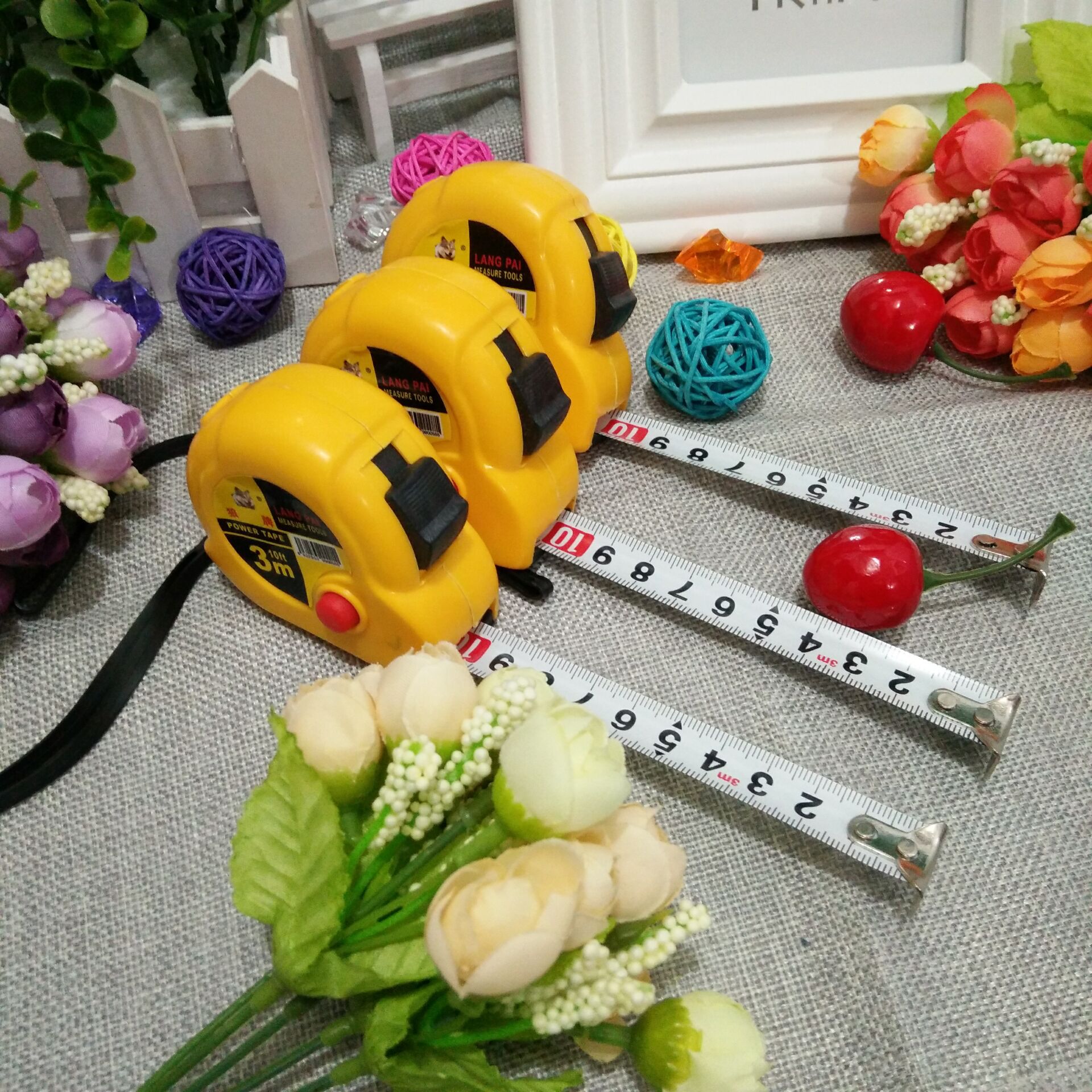 3M and 5M box rulers, fish-eye type tape measures, pull measures and steel rulers are sold directly by the factory for one or two yuan in wholesale pic 14