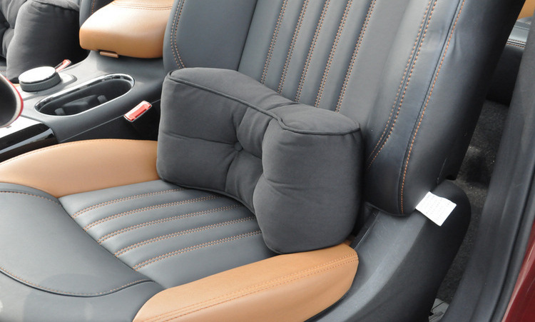 Export to Japan latex memory foam car lumbar support pads, car lumbar backrests, office seat lumbar supports pic 5