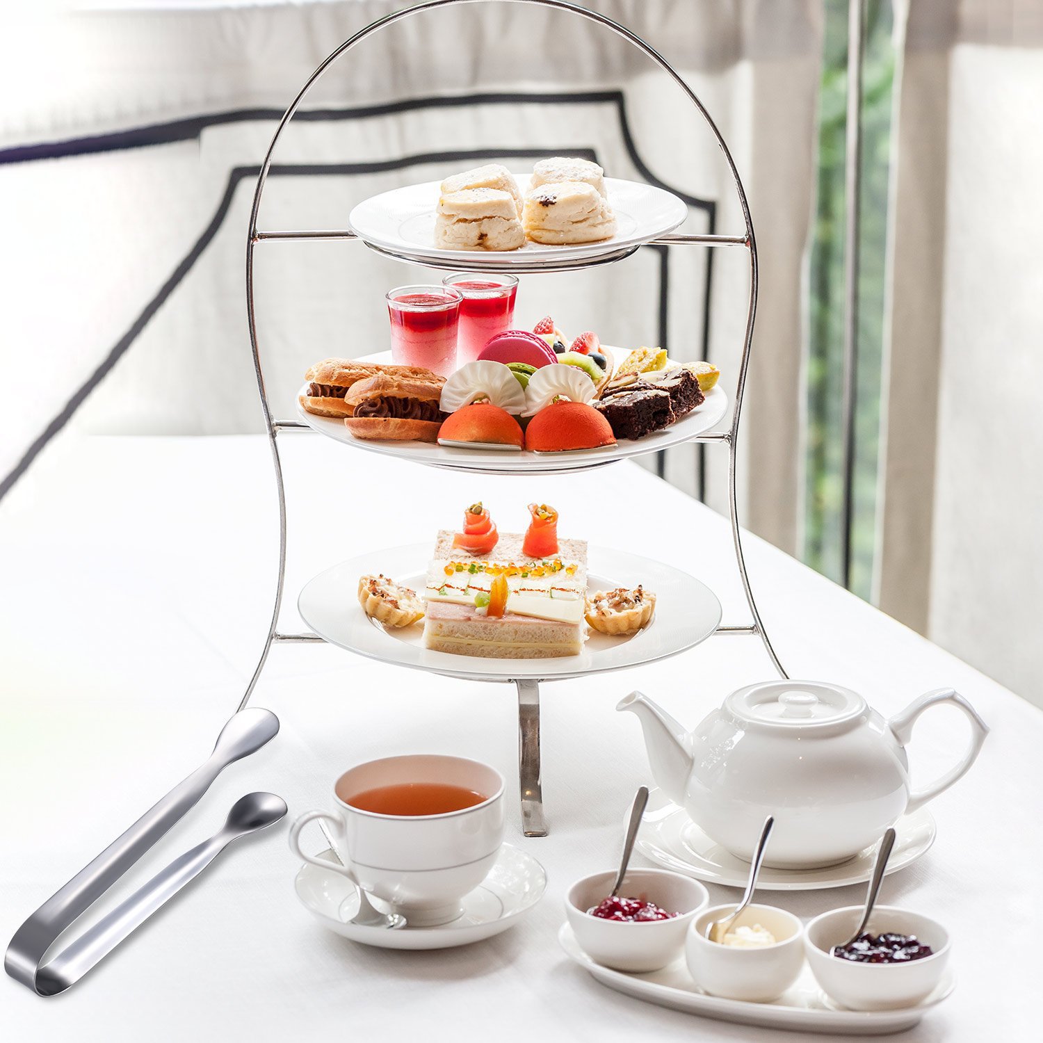 410不锈铁/304不锈钢方糖夹小冰夹 现货加厚没毛刺冰块冰桶夹子冰钳详情9