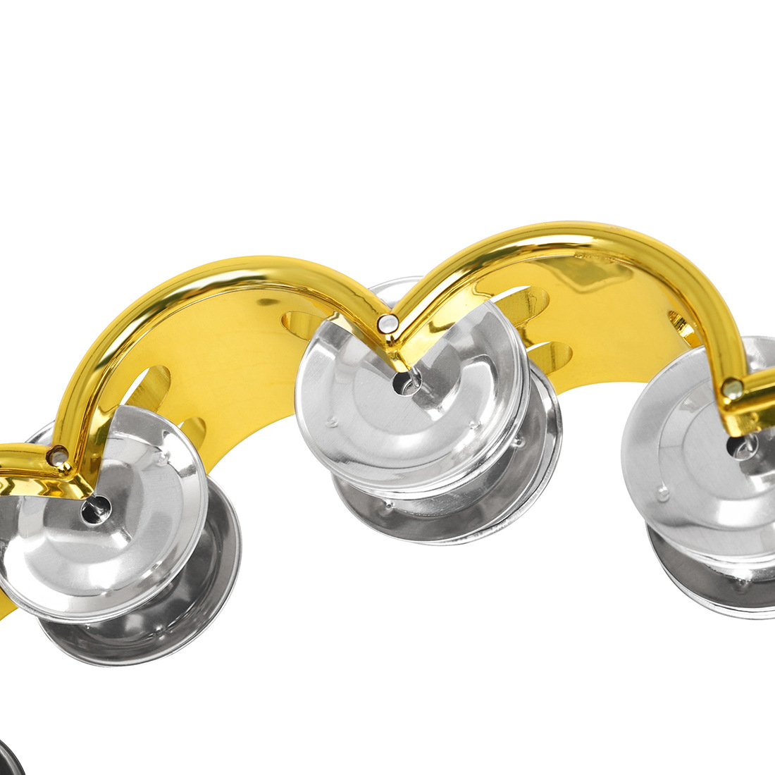 奥尔夫双排铃梅花双层手摇铃ABS花鼓圈KTV铃鼓儿童早教玩具花铃圈详情10