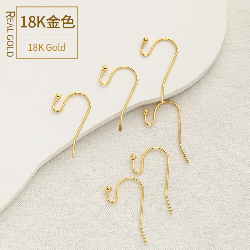 现货批发 自制耳钉 耳钩 耳夹 组装耳环手工diy饰品配件 保色材质详情2