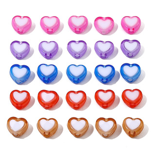 亚克力爱心五角星滴油卡通串珠材料配件 手工diy自制手机壳钥匙扣详情10