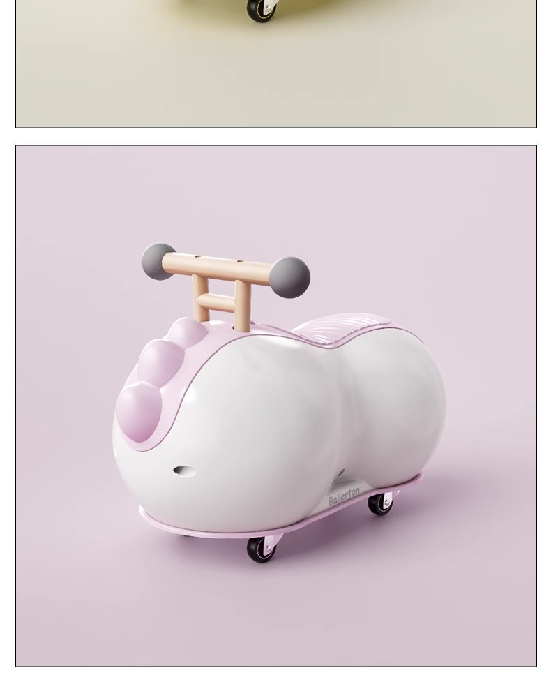 儿童花生车生日礼物送1-3岁男女宝宝扭扭车溜溜车滑行车批发玩具详情26