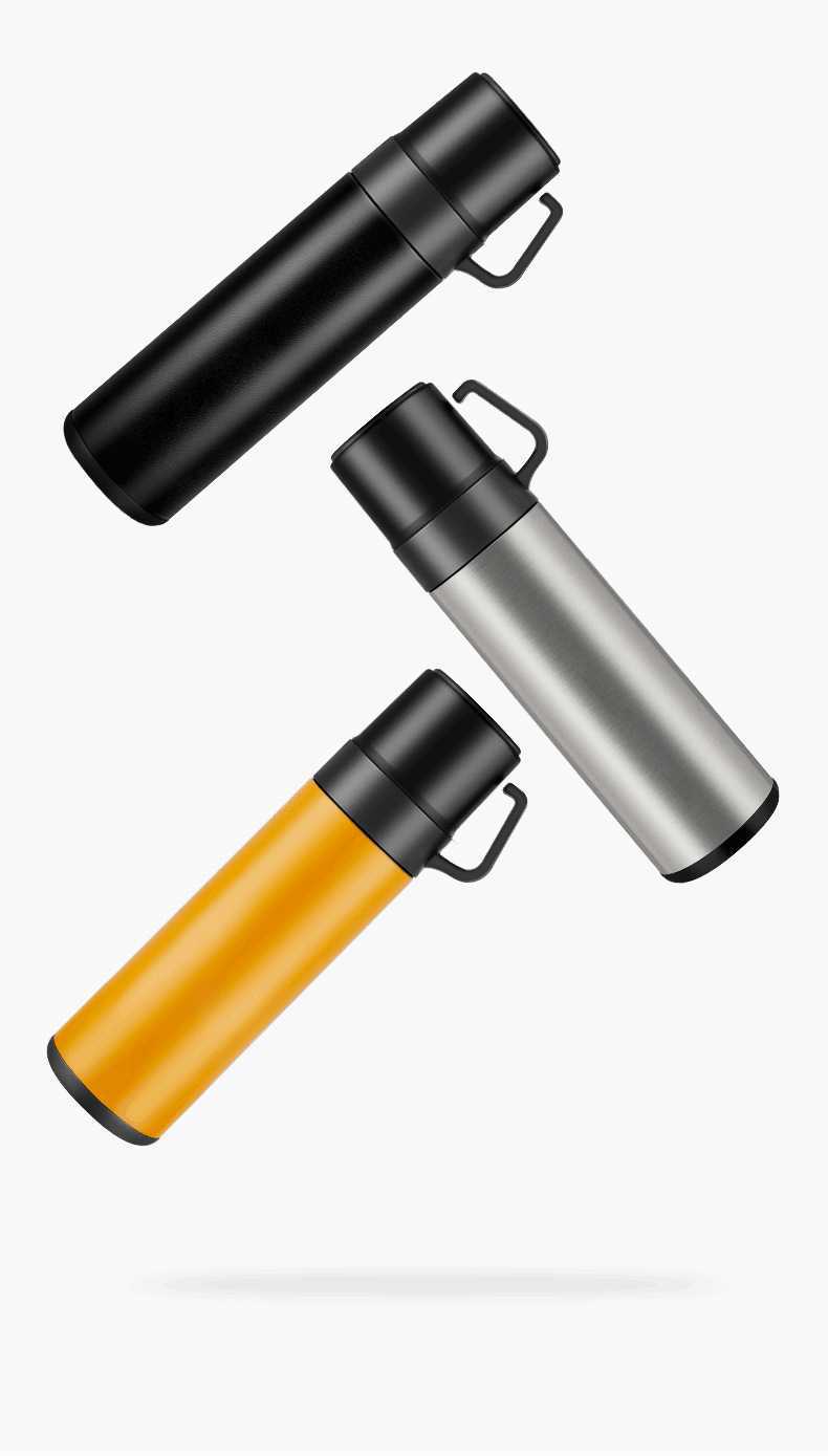 爱菲斯创意格林双盖户外喷塑保温杯304不锈钢真空水杯详情10
