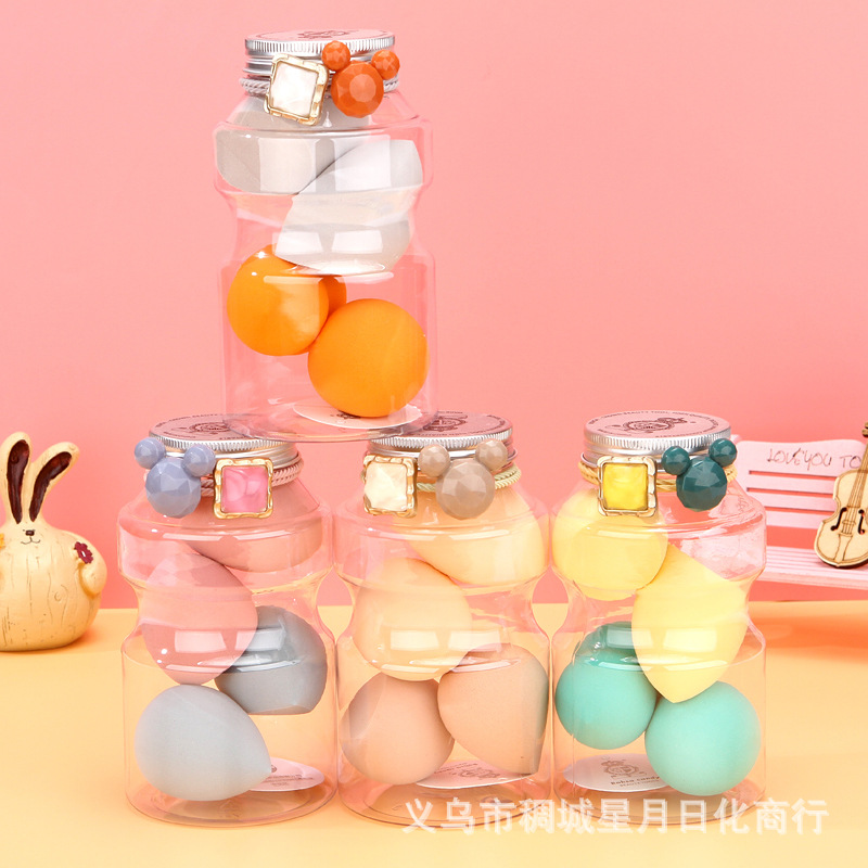 4 Li Jiaqi beauty eggs, no-powder makeup sponges, powder puffs, makeup eggs, gourd cotton super soft tool balls pic 7
