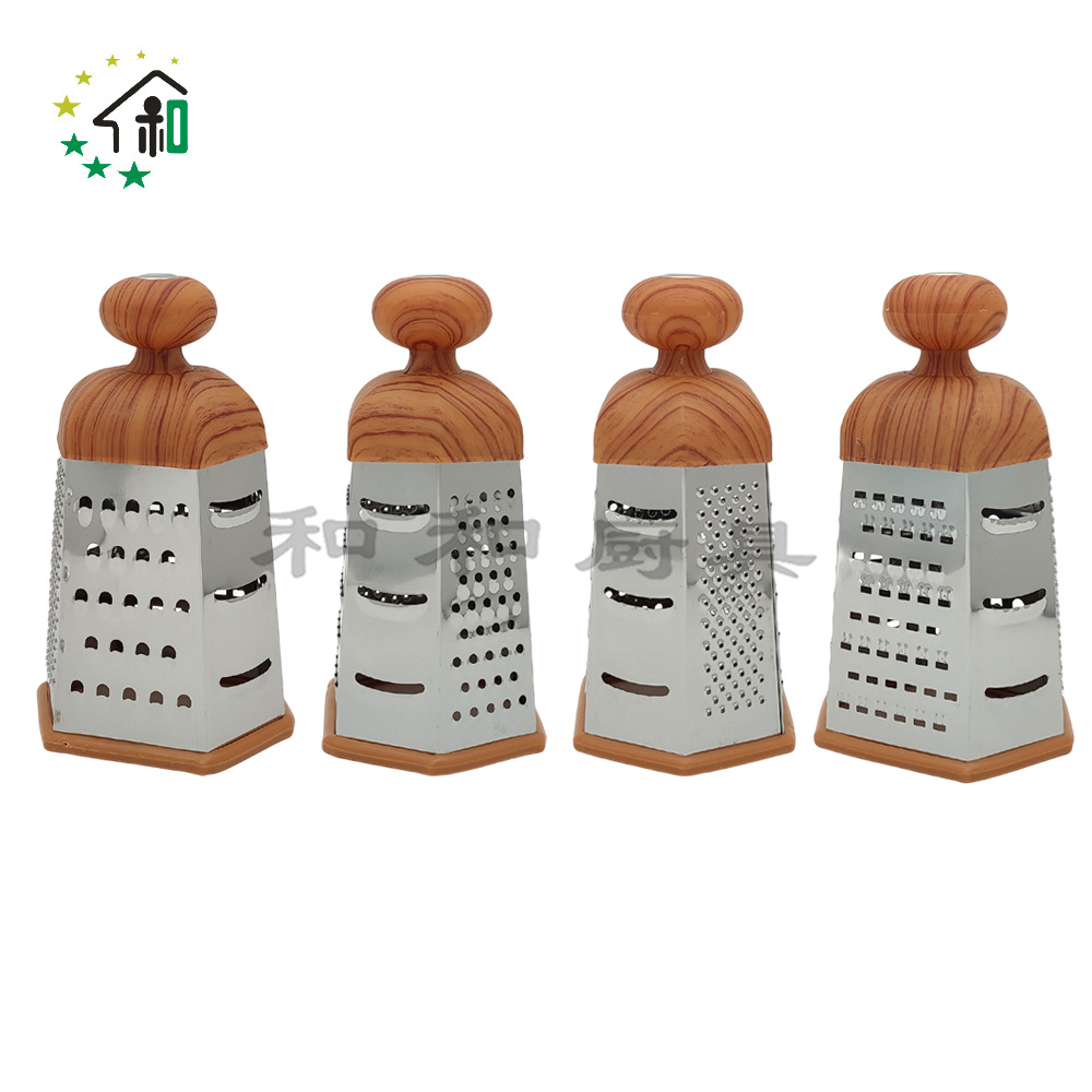 Kitchen multi-functional six-sided slicer, grater and vegetable cutter, stainless steel grater, a full-function vegetable cutter wonder pic 15