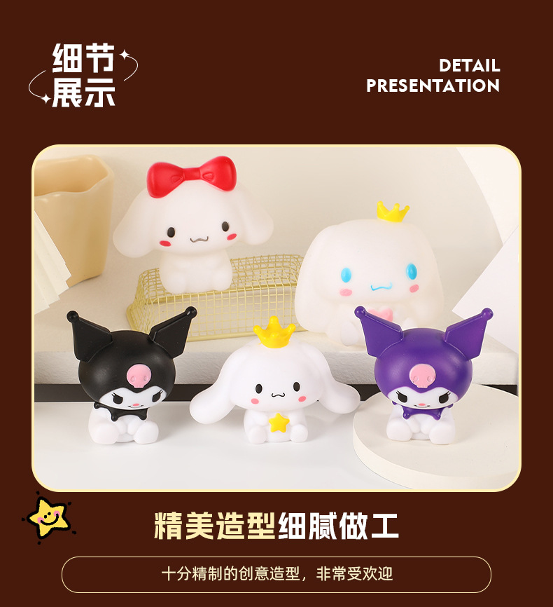 六一儿童节热销 网红同款卡通人物发光玩具 小夜灯卧室摆件 床头灯批发 玩具礼物详情7