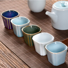 汝窑冰花主人杯冰裂釉单杯开片可养个人家用高档陶瓷品茗茶具茶盏详情1