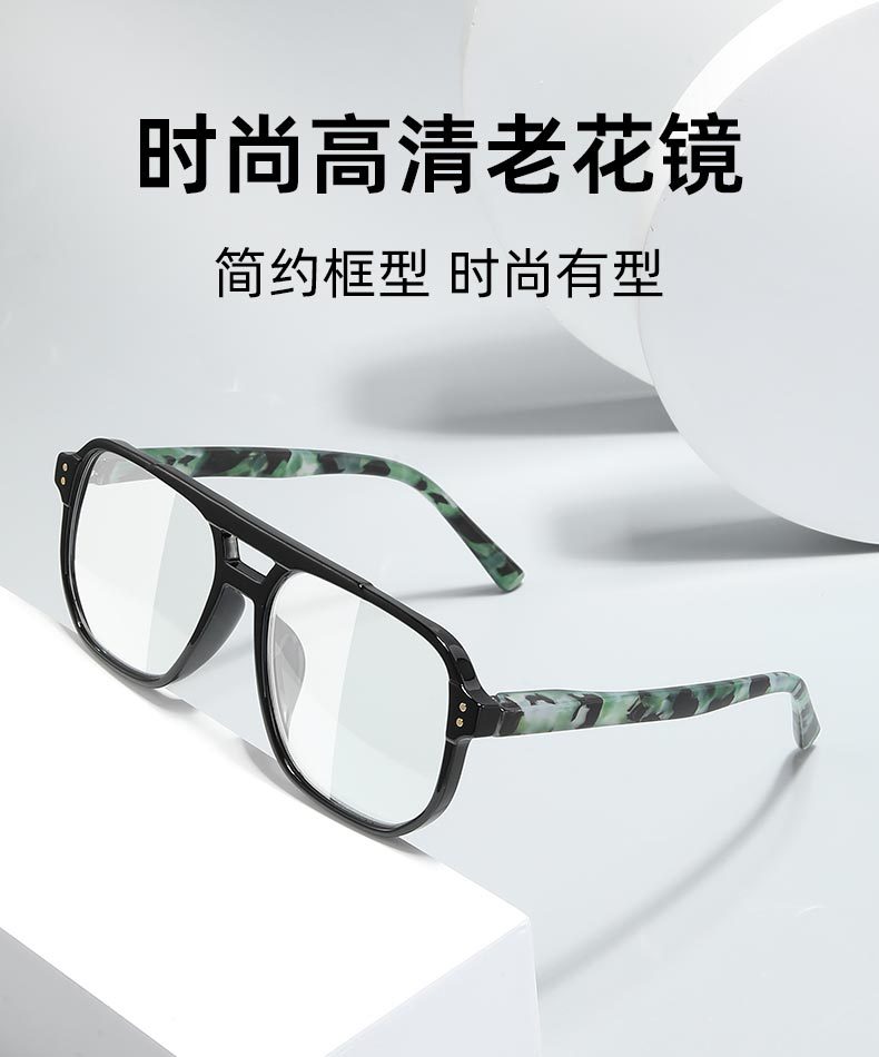时尚运动风老花眼镜男防蓝光老花镜女眼镜高清阅读镜读书看报批发详情1
