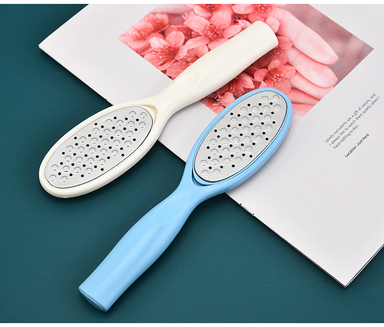 Wholesale stainless steel 4-piece foot skin rubbing set, foot plate file, foot grinding tool, calluses and pedicure tools from the manufacturer pic 10