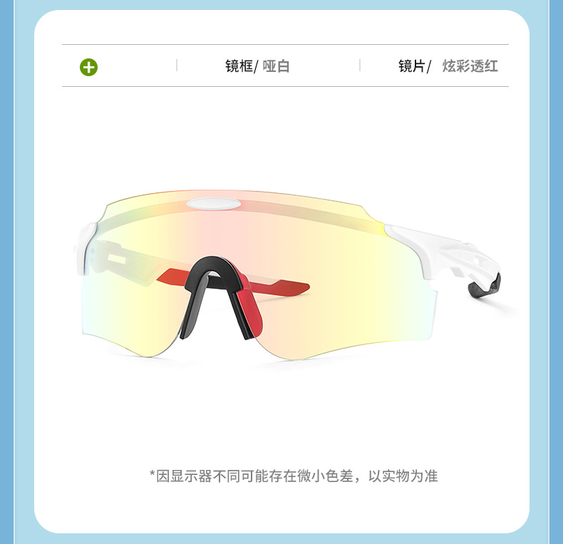运动骑行眼镜防风偏光变色驾驶日夜两用太阳镜公路自行车太阳镜详情18