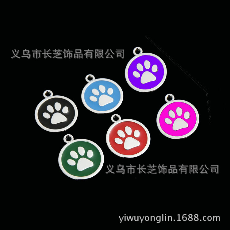 Wholesale of pet supplies in stock, including dog and cat paw print oil, pet accessories, pet foot pendants, collars and pendants pic 12