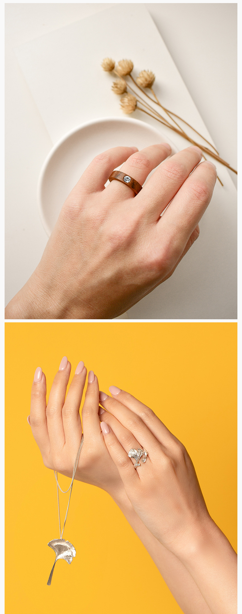 亚马逊电商手表首饰品项链耳环白底模特场景图片视频拍照摄影服务详情12